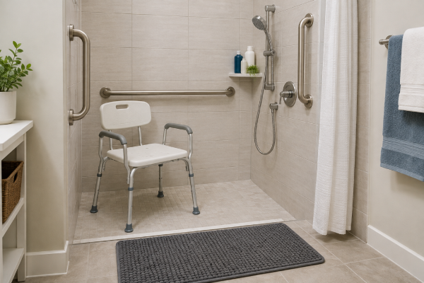 Before I Help a Senior Take a Shower: The Safety Measures I Require
